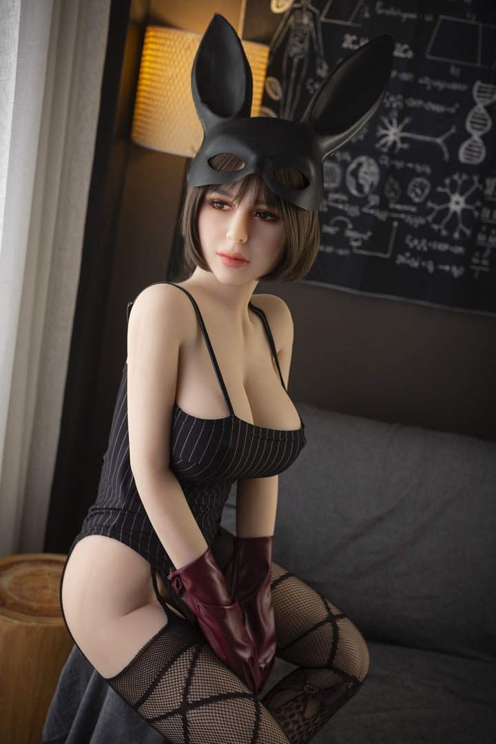 160cm short hair pretty girl D cup sexy love doll 6YE Doll