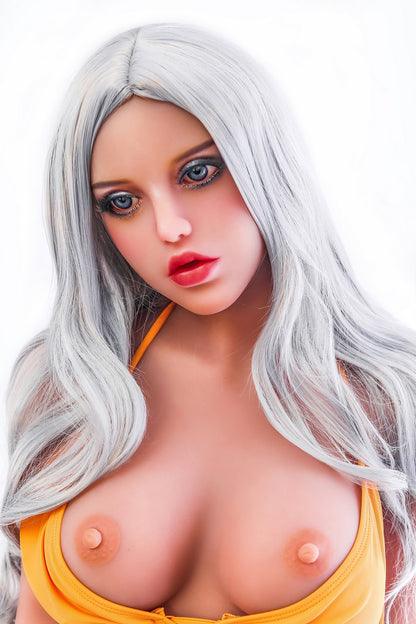 148cm silver haired love doll 31KG American sex doll SY doll