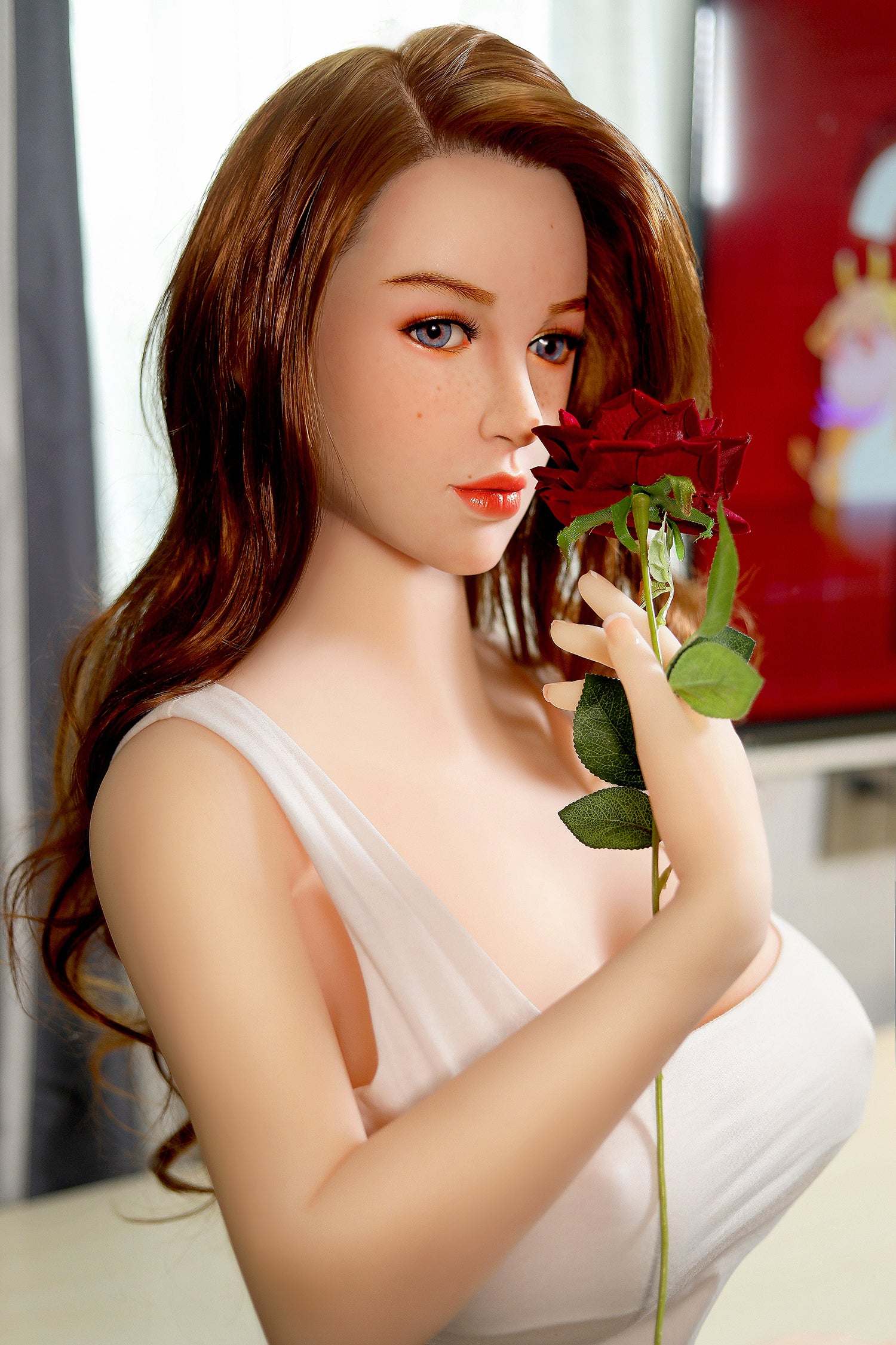 158cm young beautiful girl plump real doll TPE sex doll Rosretty Doll