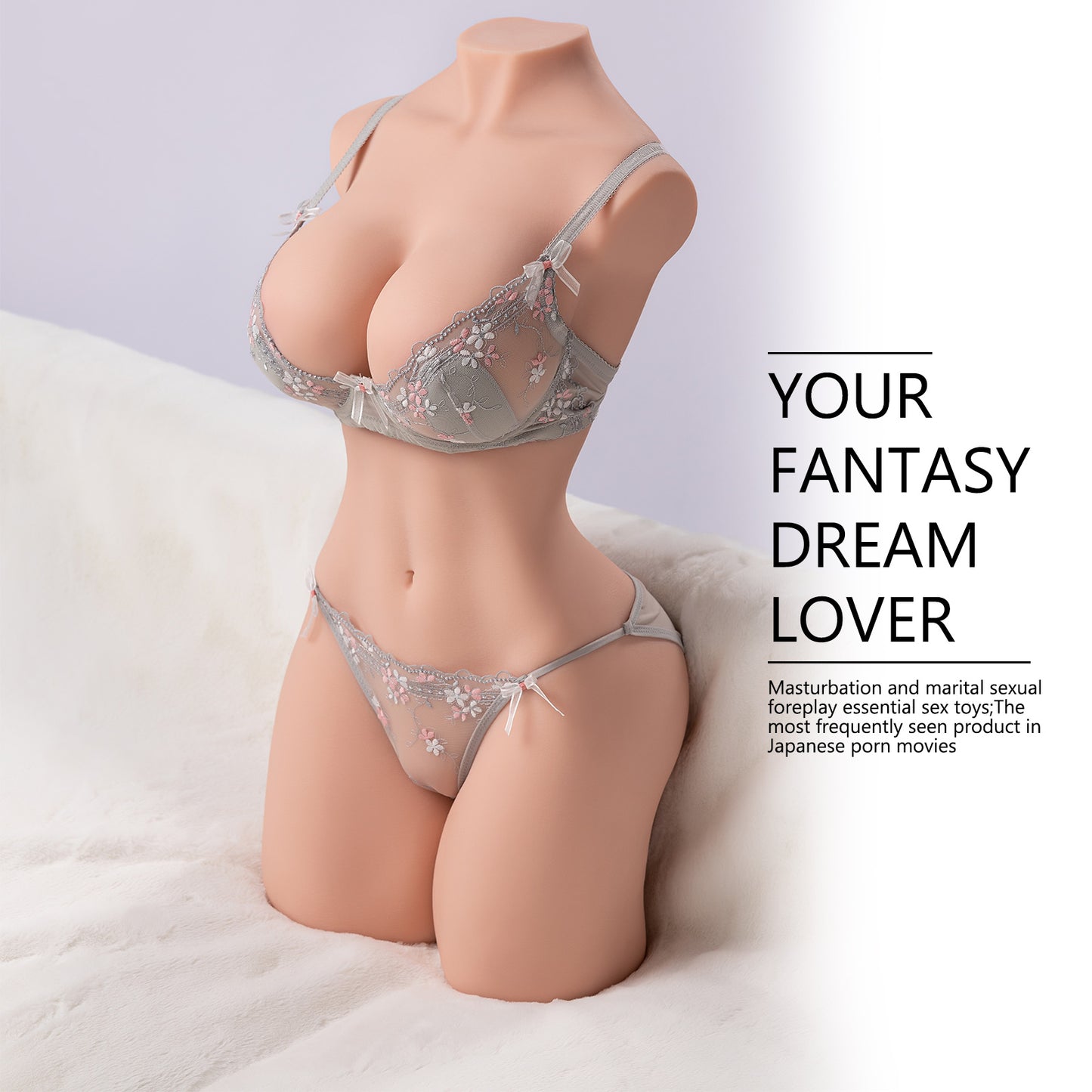 Erica 42.32LB Big Boobs Booty  Life Size Real Dolls Torso Sex Toys