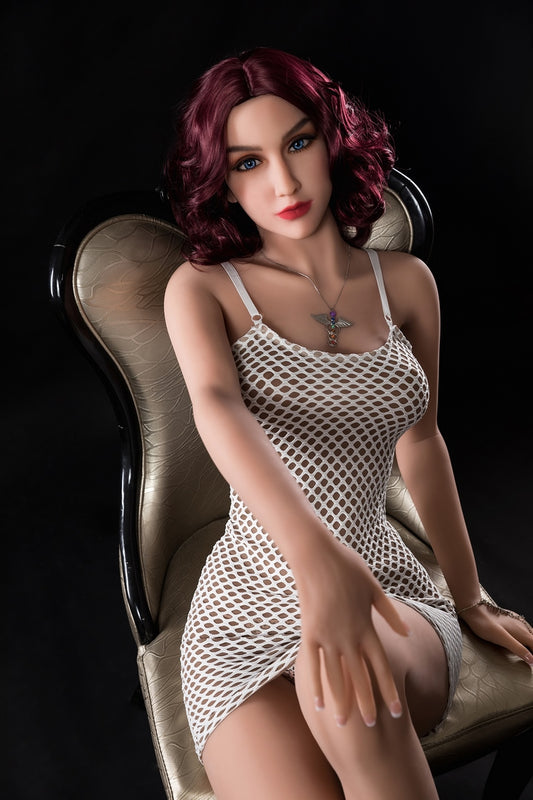 166cm Red Curly Hair Love Fire Doll