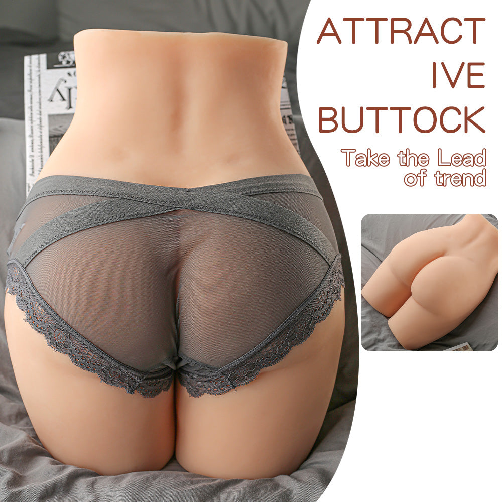 Lance 18.29LB Realistic Big Booty Life-size Love Doll Torso Female Sexy Butt Toys