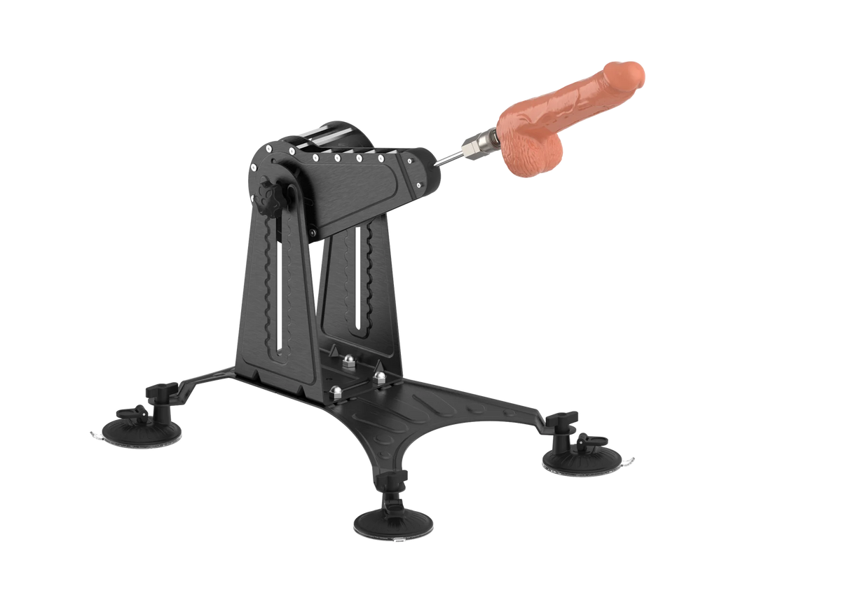 524A Telescopic fuck machine with adjustable angle and height