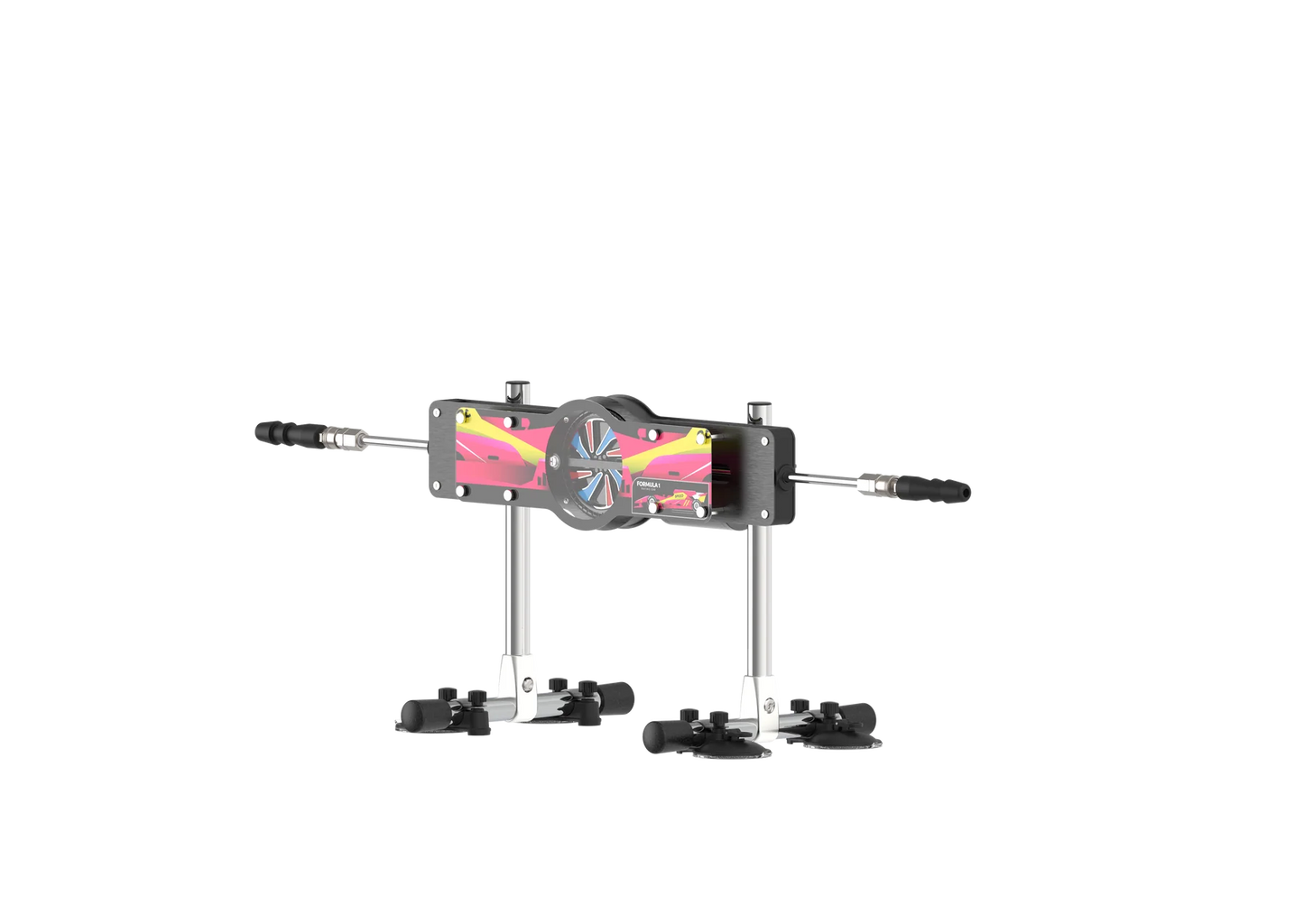 Double-sided fuck machine with vibration and heating functions