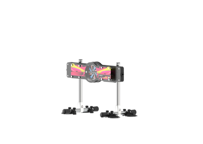 Double-sided fuck machine with vibration and heating functions