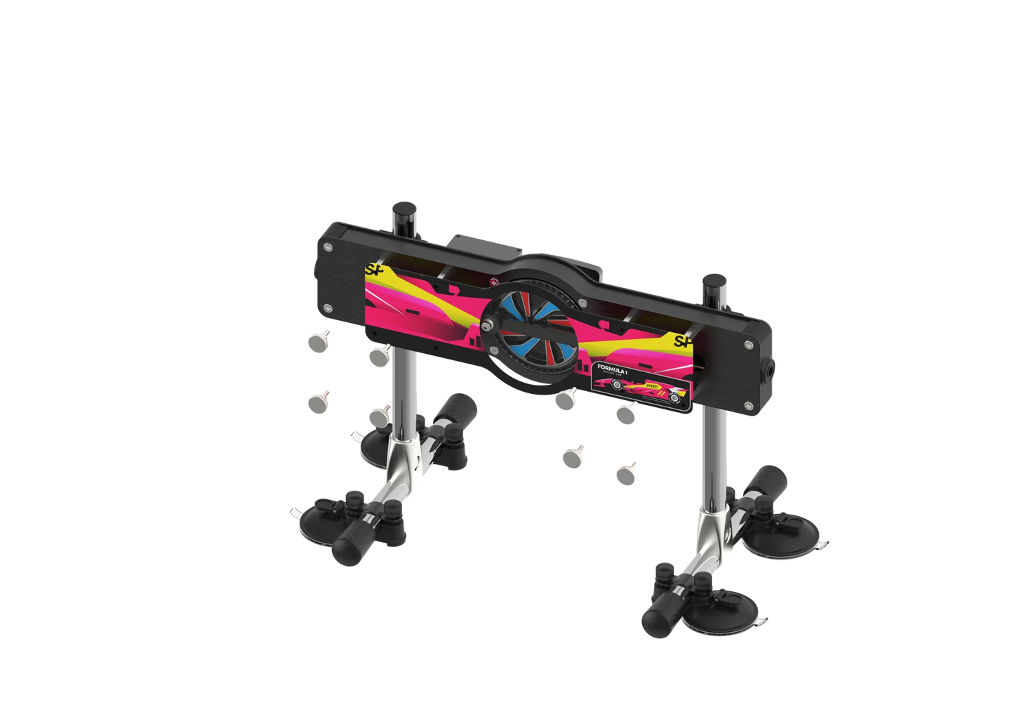 Double-sided fuck machine with vibration and heating functions