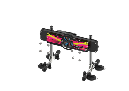 Double-sided fuck machine with vibration and heating functions