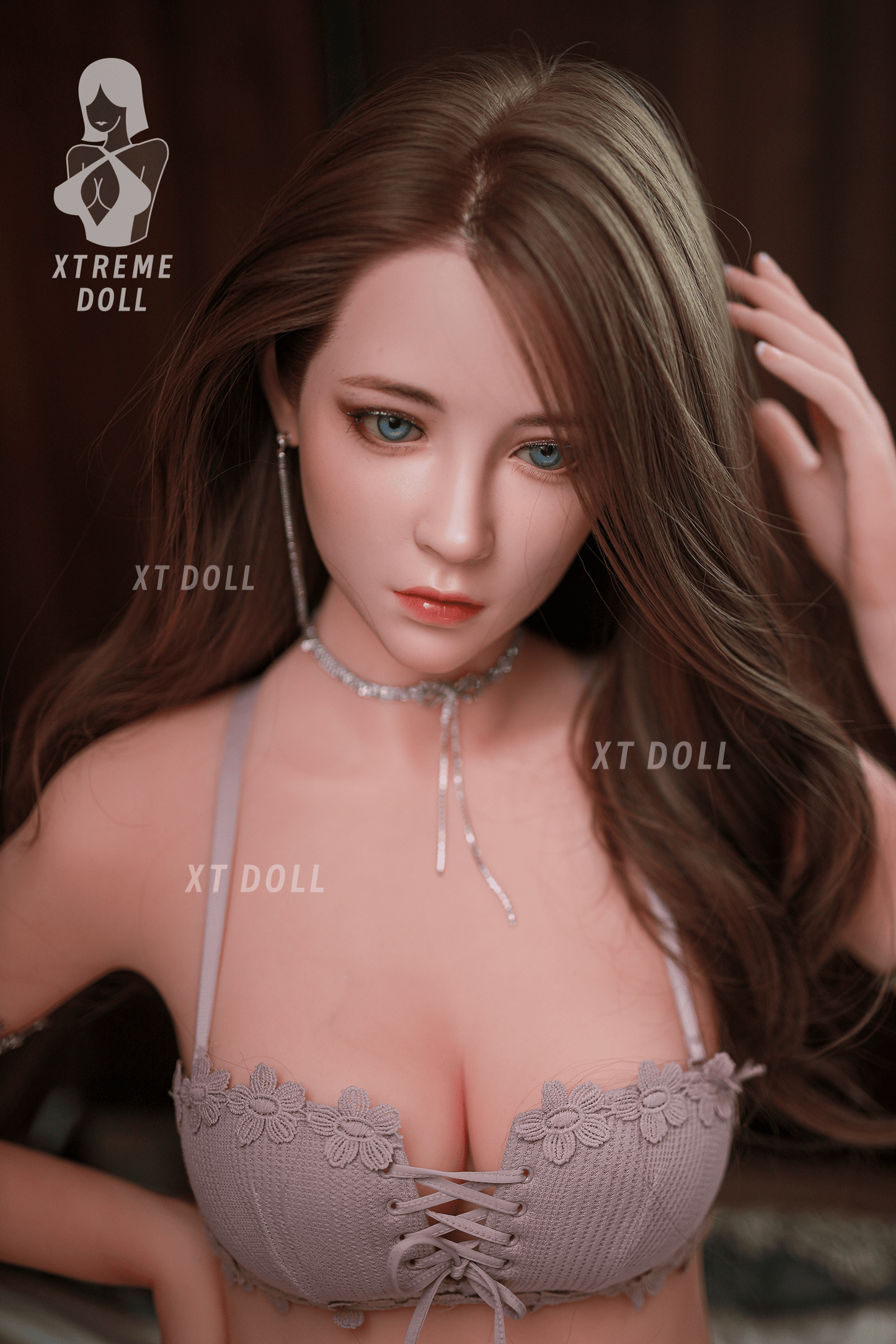 165cm Aelene C-cup exquisite sex doll silicone head TPE body XT Doll -8