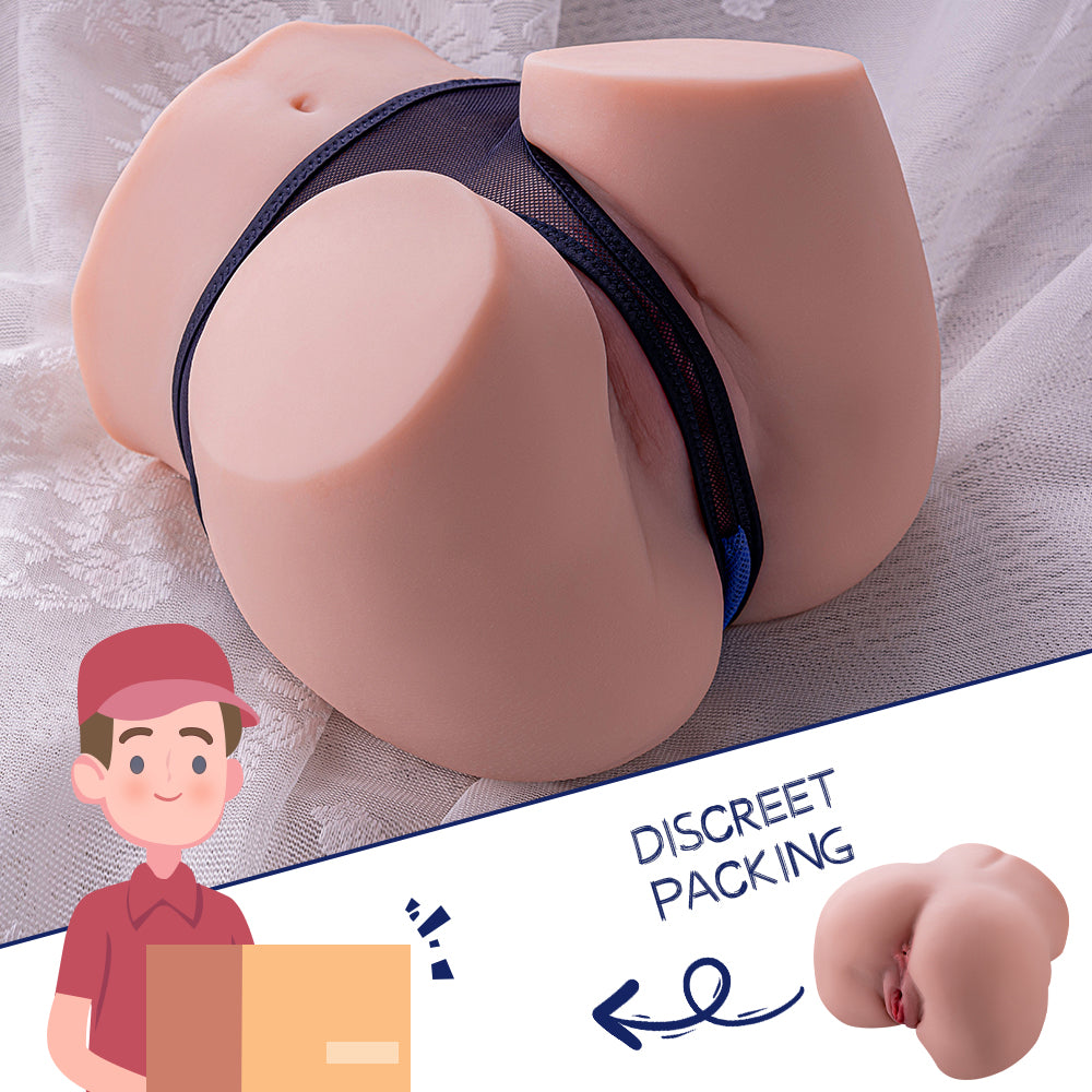 7.9LB Lifelike Dolls Realistic Vibrating Ass Sex Toy Torso Masturbation Big Butt Olga