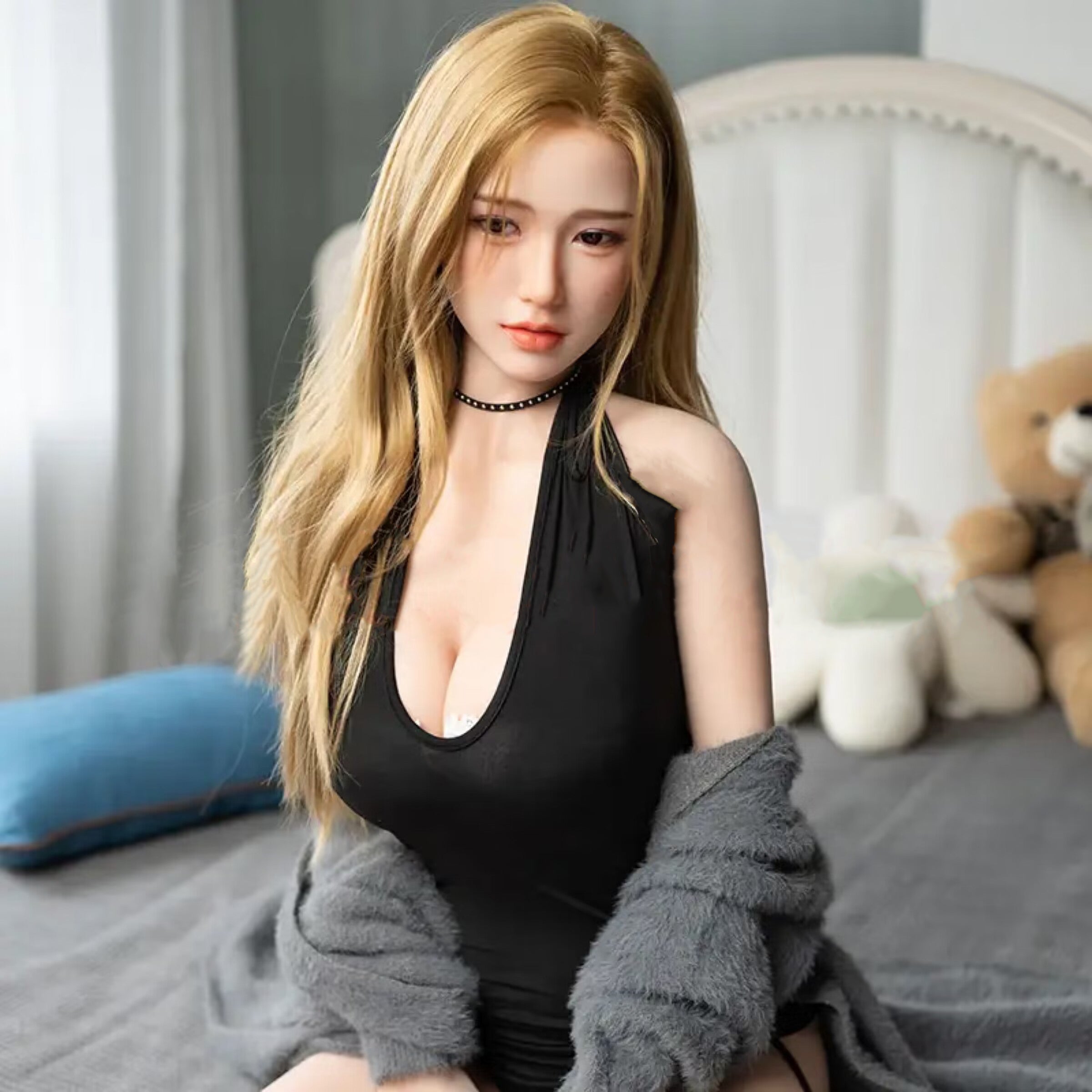 170cm Himari Blonde D Cup Milf Sex Doll JX Doll