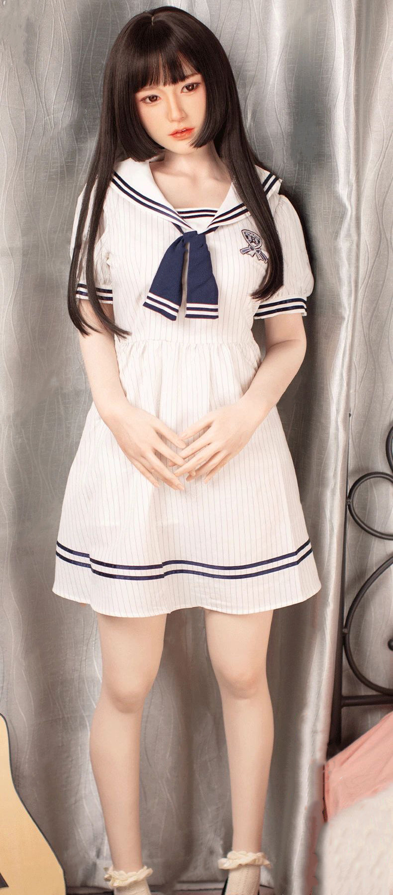 Umi 160cm Asian pure girl D cup silicone love doll JX Doll