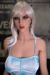 163cm white hair medium chest sexy curvy sex doll 6YE Doll