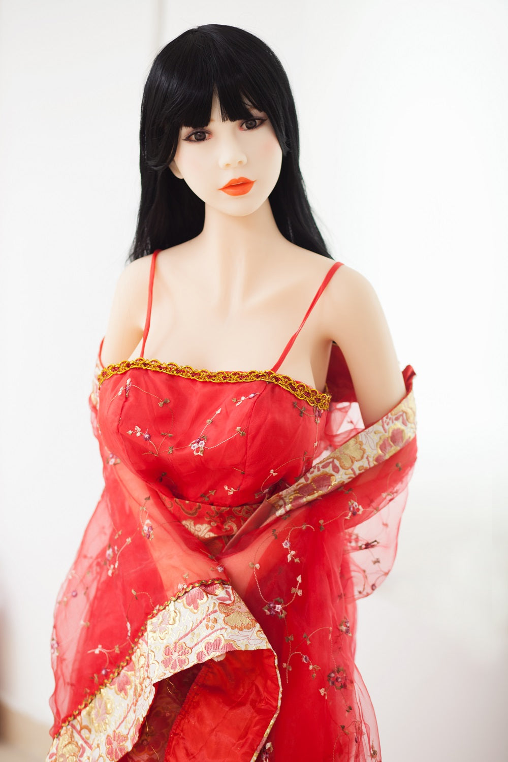 158cm black long hair ancient style beauty doll DL Doll