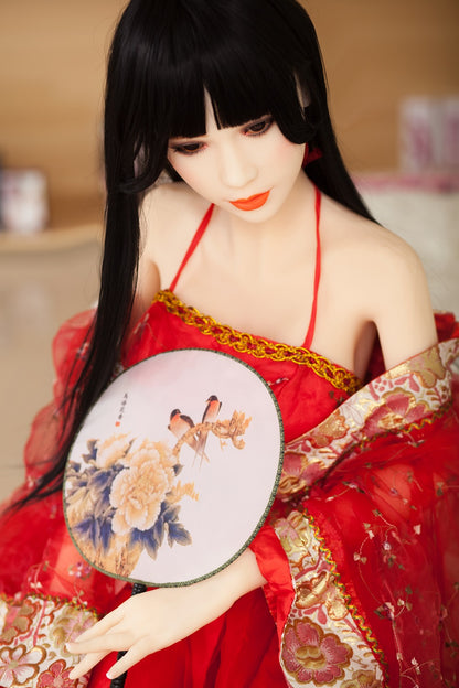 158cm black long hair ancient style beauty doll DL Doll