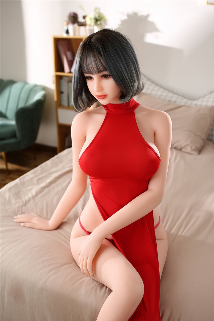 165cm Japanese fair skin E cup sexy sex doll high quality TPE Irontech doll