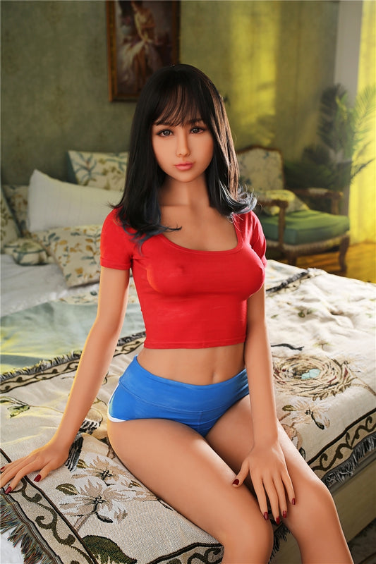 Saya168cm Asian skinny sex doll TPE Irontech doll