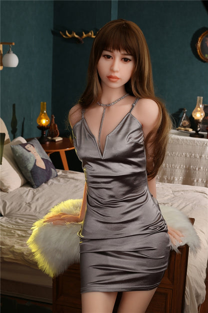 Yumi 165cm Asian fair skin slim love doll TPE Irontech doll