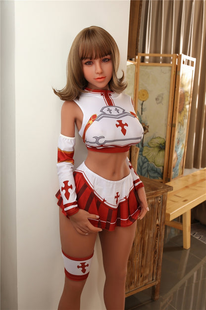 153cm wheat skin Japanese cosplay sex doll TPE Irontech doll