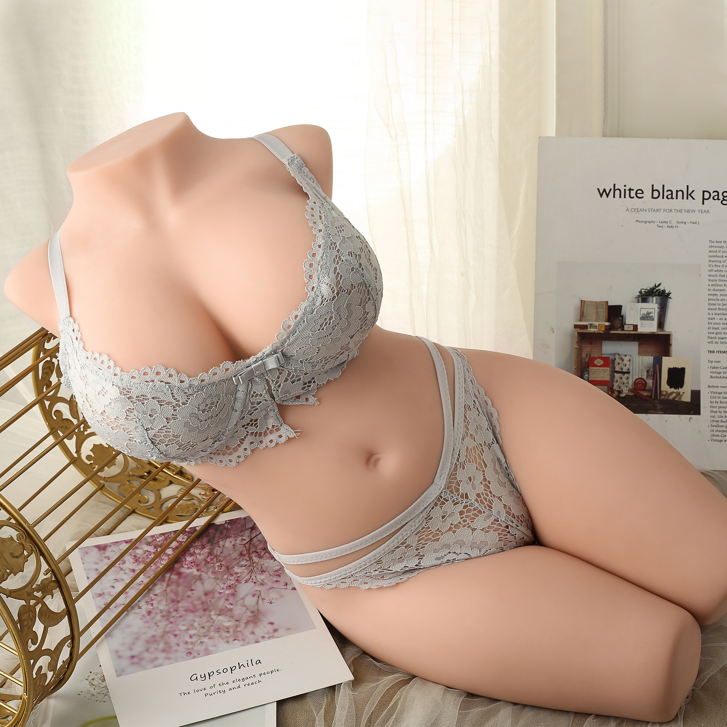 Maya 20.28LB Life Size Torso Sex Doll High quality Realistic Half Body Sexy Adult Toy