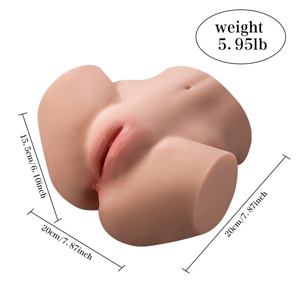 5.95LB Lifelike Sex Doll Torso Adult Sexy Toy Realistic Vagina Love Dolls  Sarah