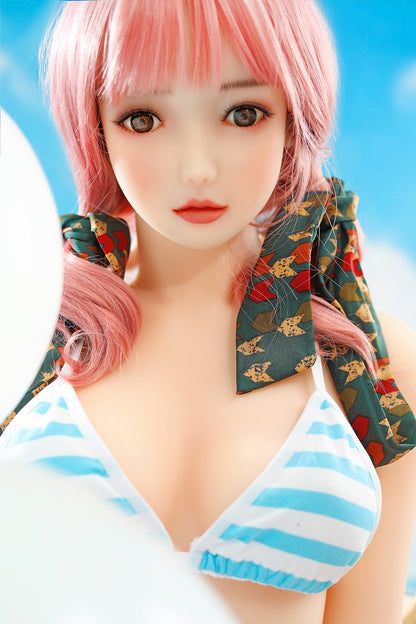 148cm realistic sex doll SY Doll pink wig sex doll