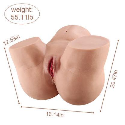 Darcy 57.32LB  Big Ass Doggy Style Sexy Love Doll Torso  Adult Sexy Toys