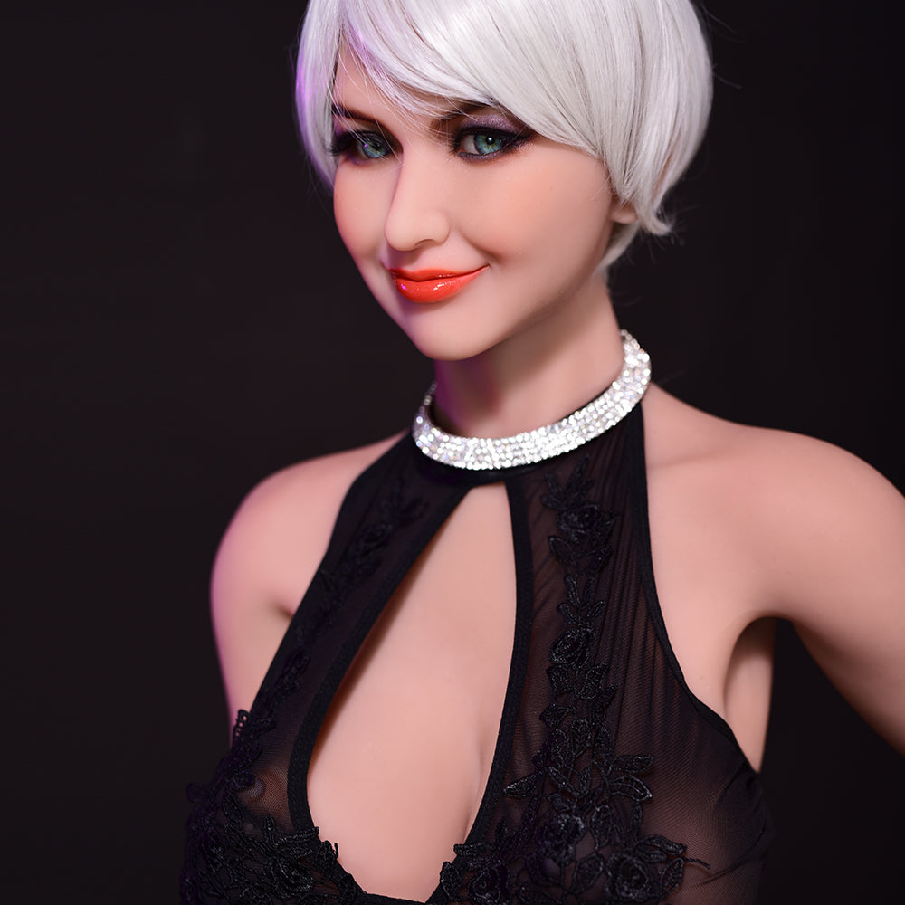 155cm Short Hair Girl Life-Size Big Boobs Sex Doll 6YE Doll