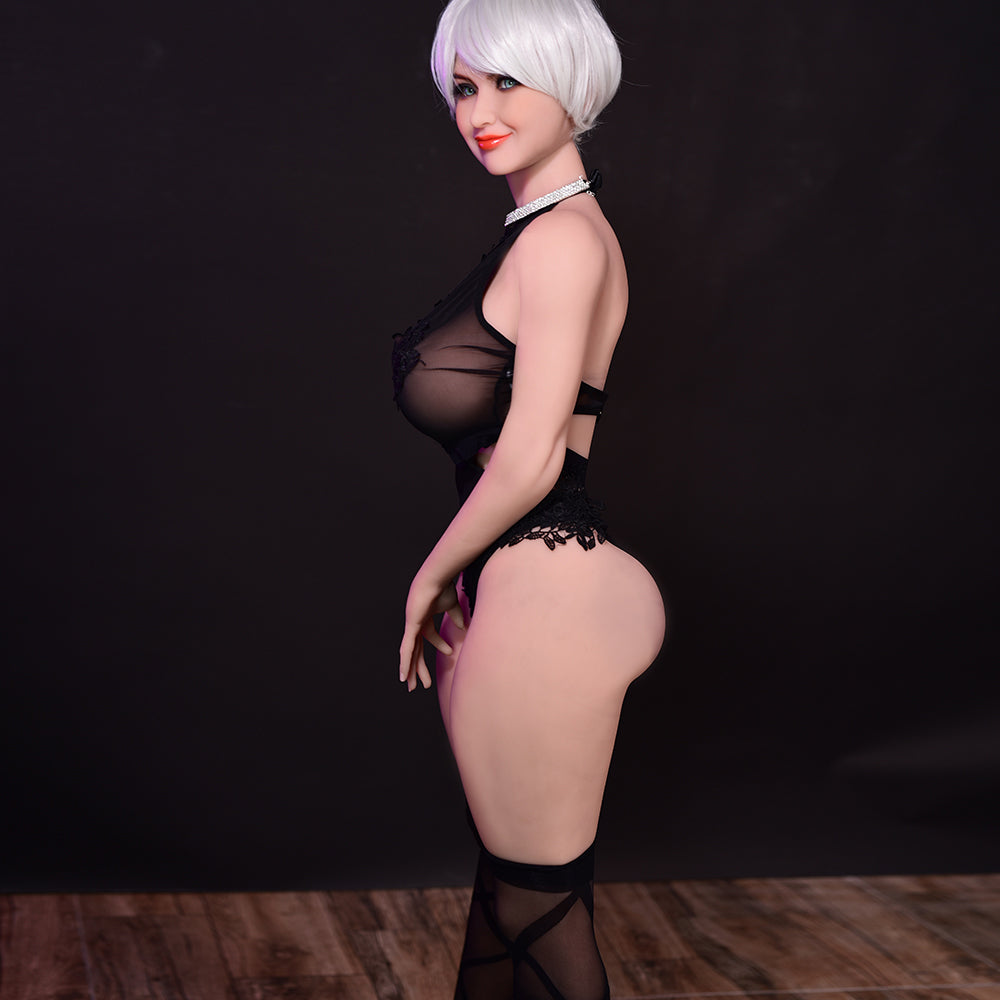 155cm Short Hair Girl Life-Size Big Boobs Sex Doll 6YE Doll