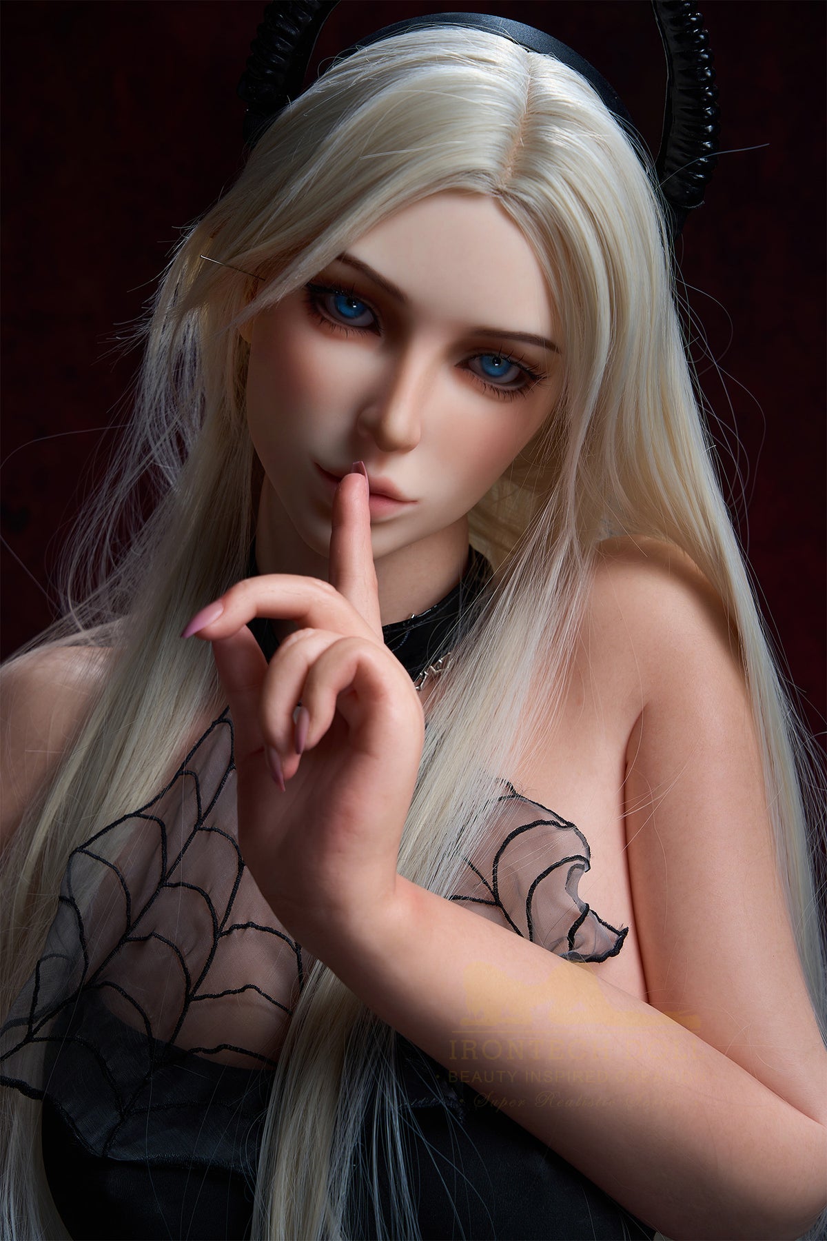 164cm grey hair lifelike silicone sex doll Irontech doll