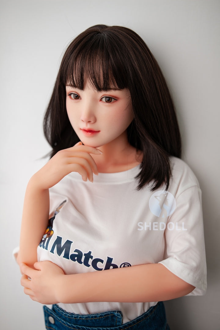 148cm short C cup realistic Japanese sex doll SHE Doll Xiaoqingtian