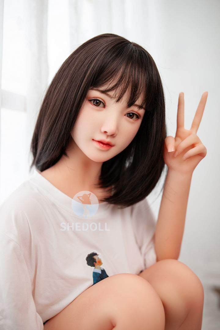 148cm short C cup realistic Japanese sex doll SHE Doll Xiaoqingtian