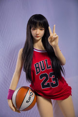 158cm Japanese girl basketball uniform TPE sports doll Qita Doll