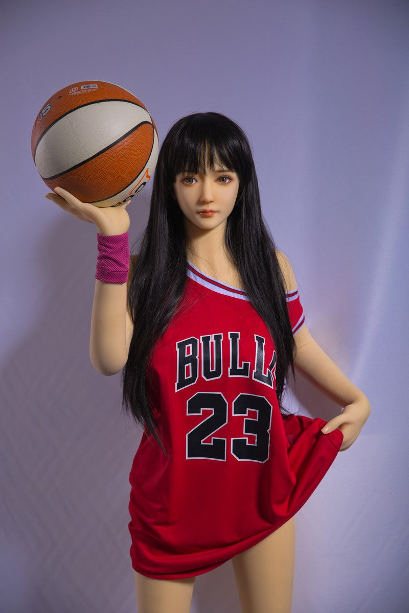 158cm Japanese girl basketball uniform TPE sports doll Qita Doll