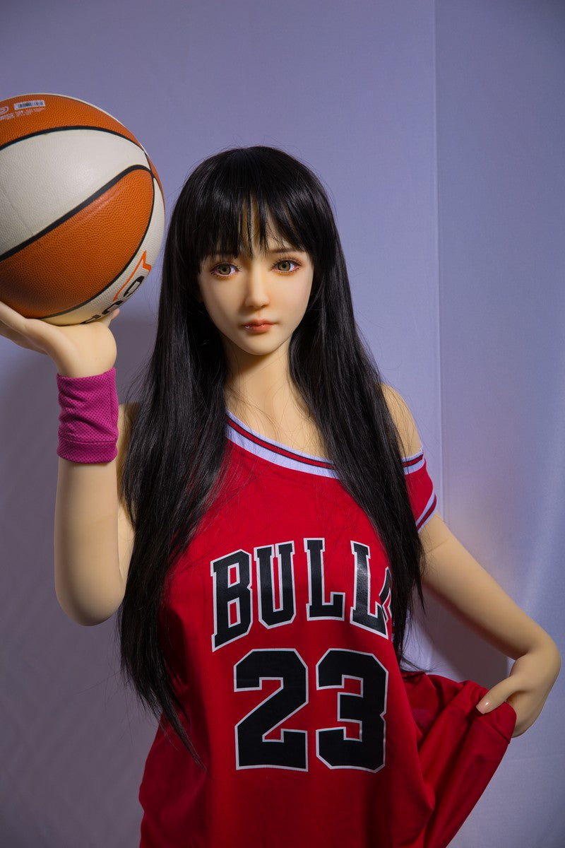 158cm Japanese girl basketball uniform TPE sports doll Qita Doll