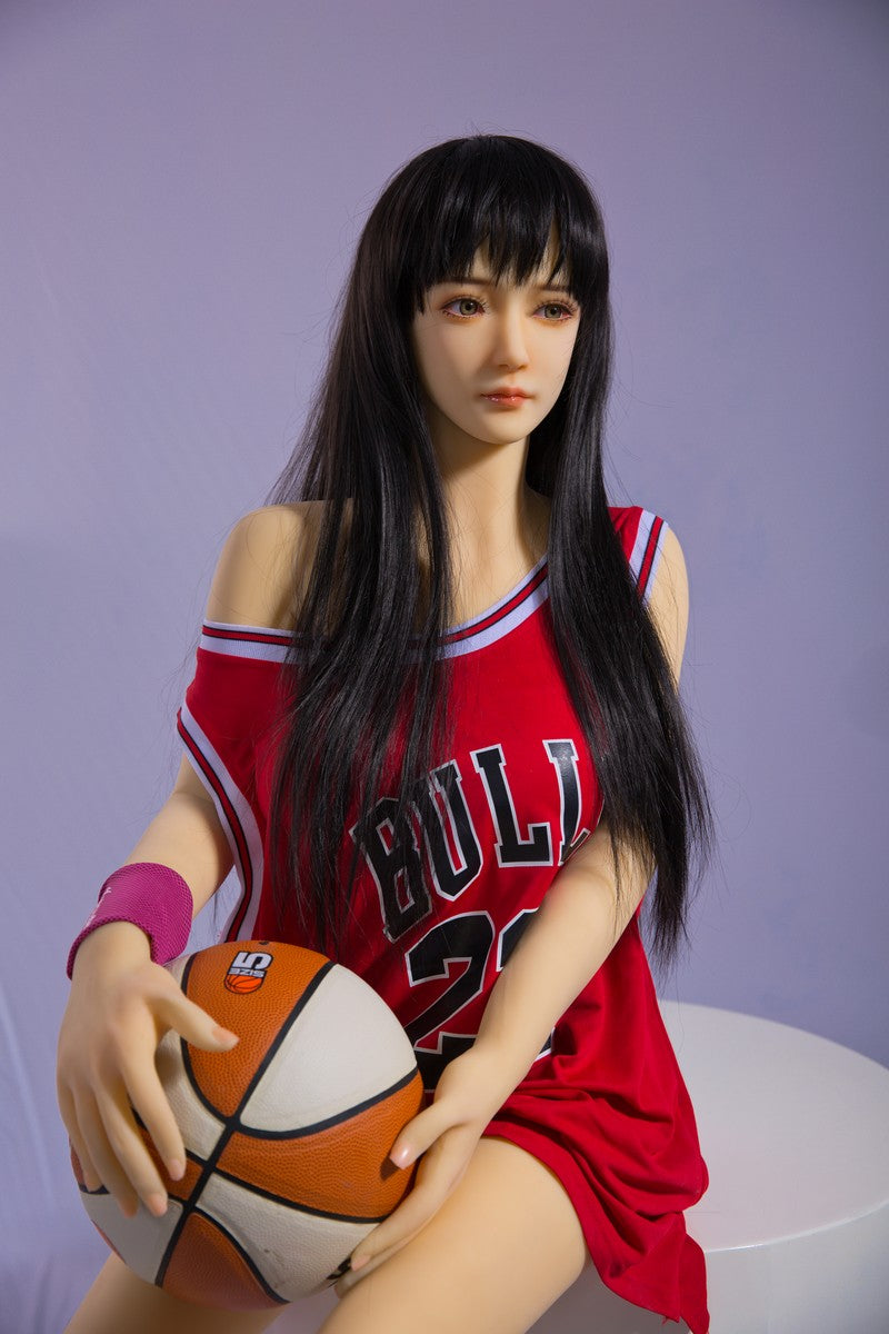 158cm Japanese girl basketball uniform TPE sports doll Qita Doll