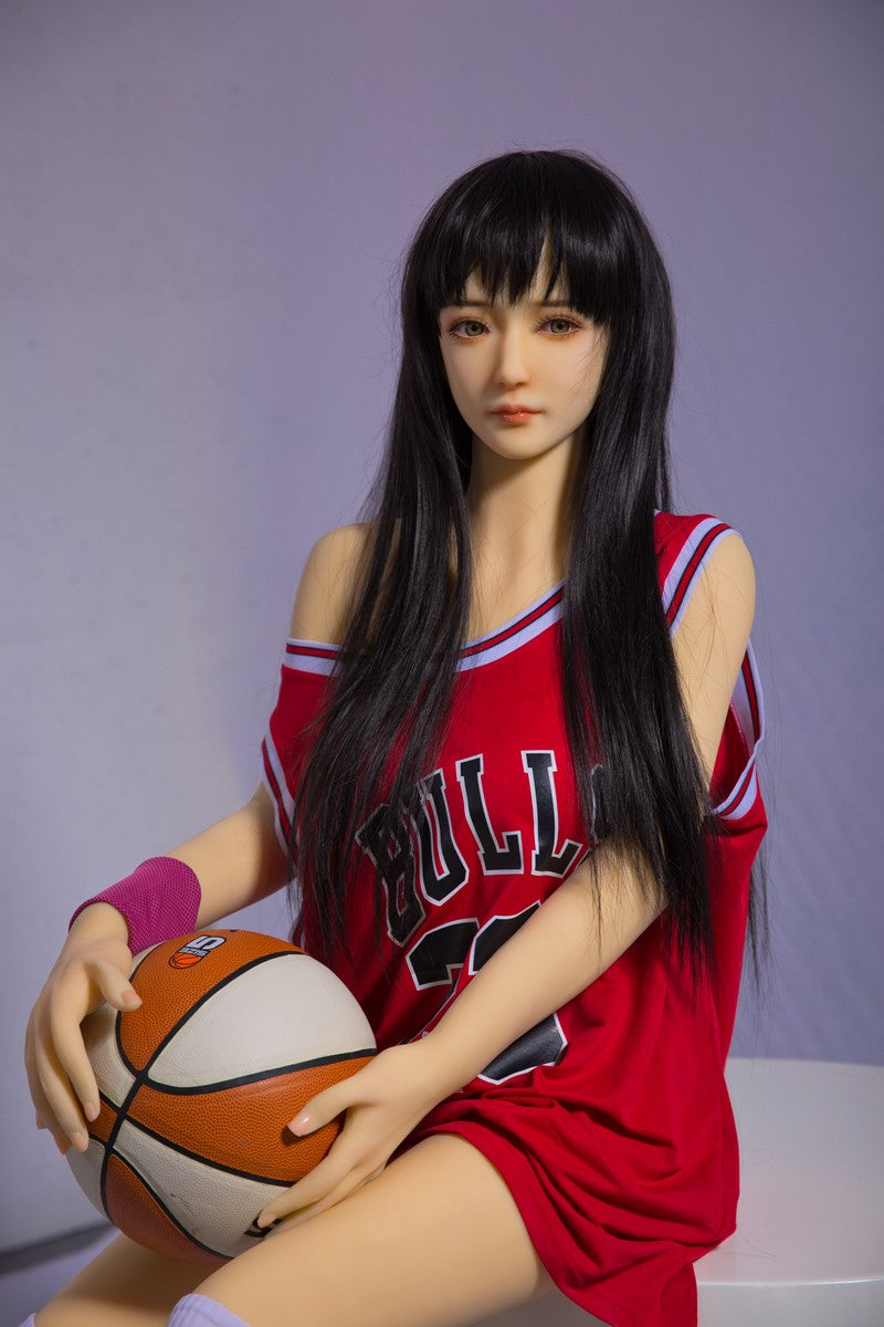 158cm Japanese girl basketball uniform TPE sports doll Qita Doll