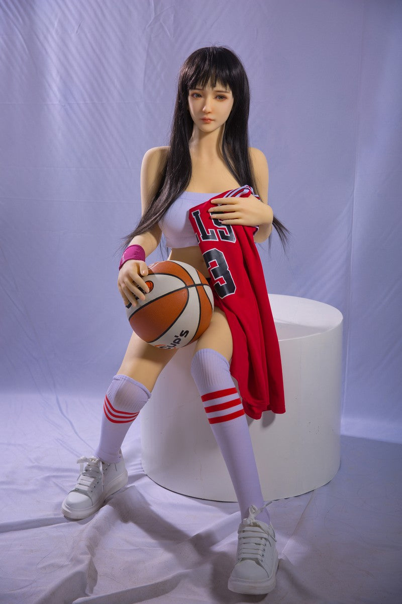 158cm Japanese girl basketball uniform TPE sports doll Qita Doll