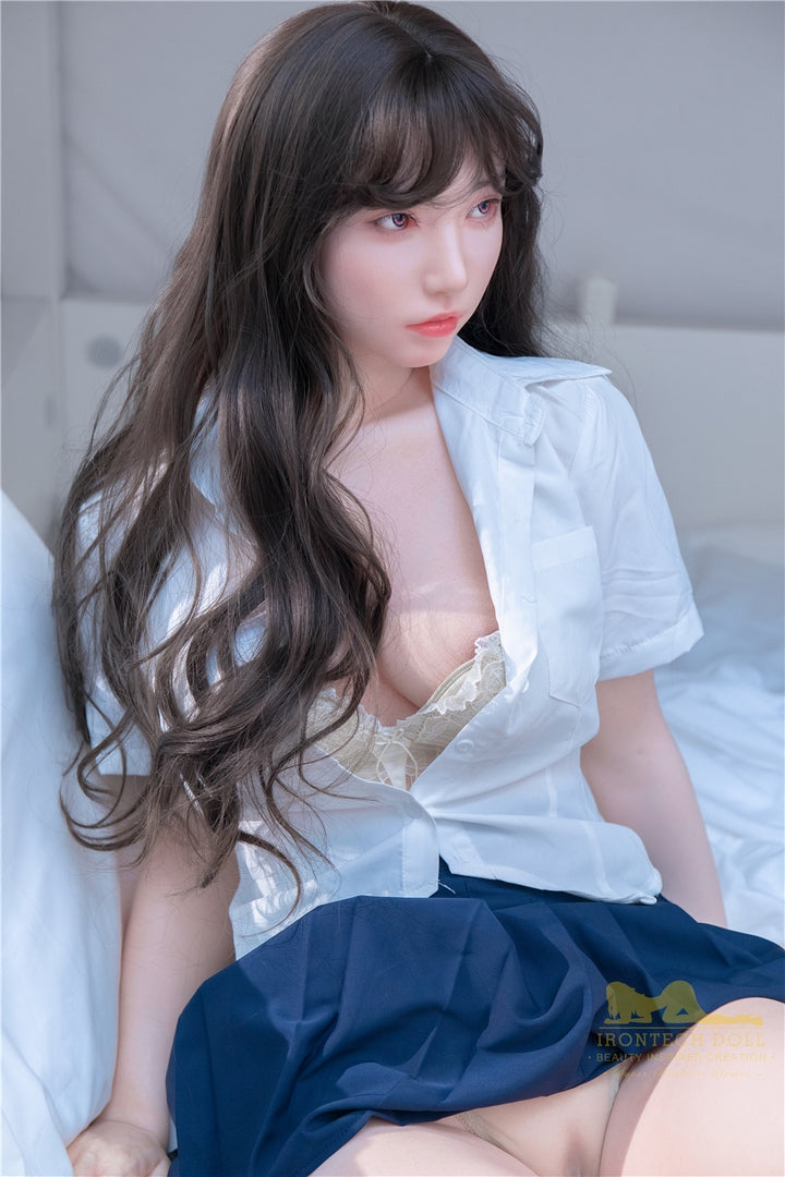 168cm B cup Japanese high-grade silicone sex doll Irontech doll