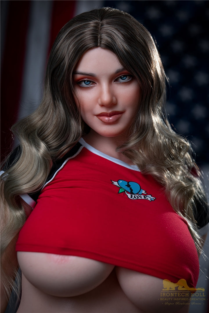 160cm busty silicone big breast love doll Irontech doll