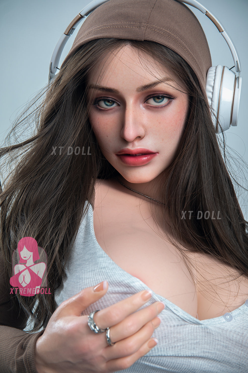 162cm Everleigh G-cup Big Ass Sex Doll Silicone Adult Love Doll XT Doll -19