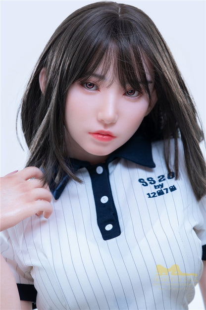 Suki153cm young cute Japanese girl silicone sex doll Irontech doll