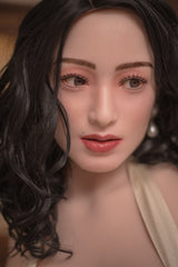 157cm Sharla C cup silicone head + TPE body realistic luxury sex doll Climax Doll