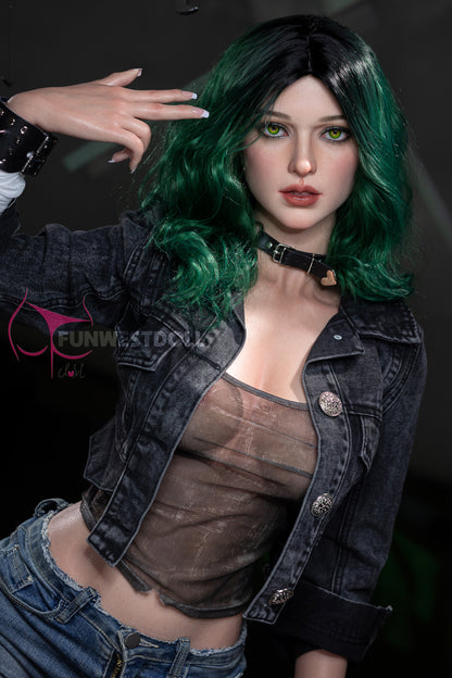 157cm Funwest Doll #045S White Alexa D Cup silicone sex doll