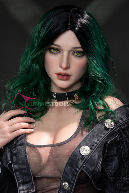 157cm Funwest Doll #045S White Alexa D Cup silicone sex doll