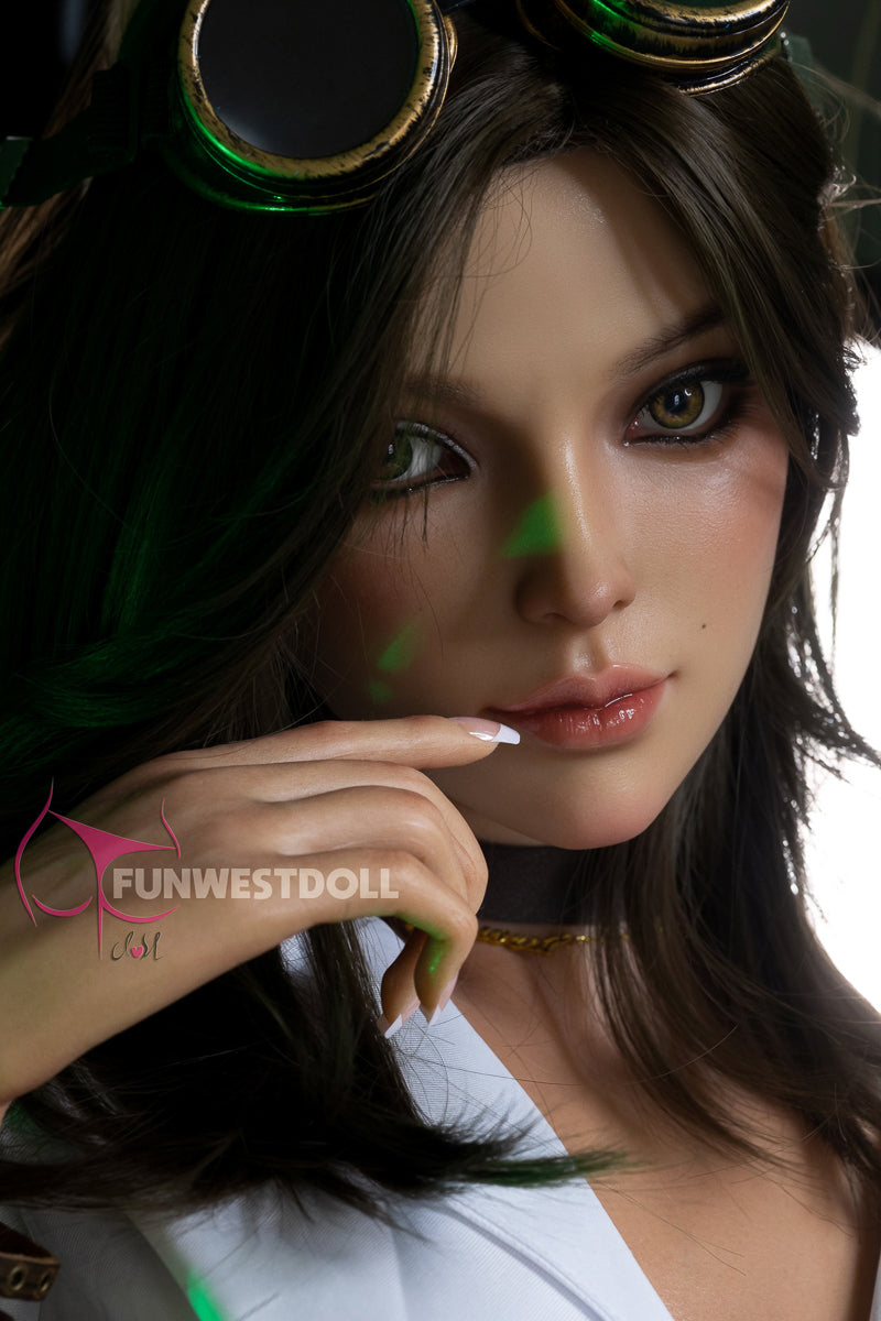 168cm #026S Natural Lexie Medium Breast Sex Doll D-Cup silicone love doll Funwest Doll