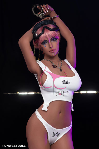162cm F-Cup Sexy Pink Fantasy Anime Sex Doll With Short Hair Lexie