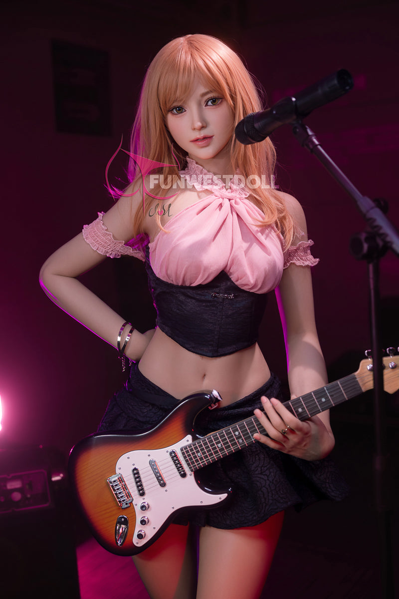 American Beauty Small Breasts Cute 157cm C Cup Lifelike Sex Doll