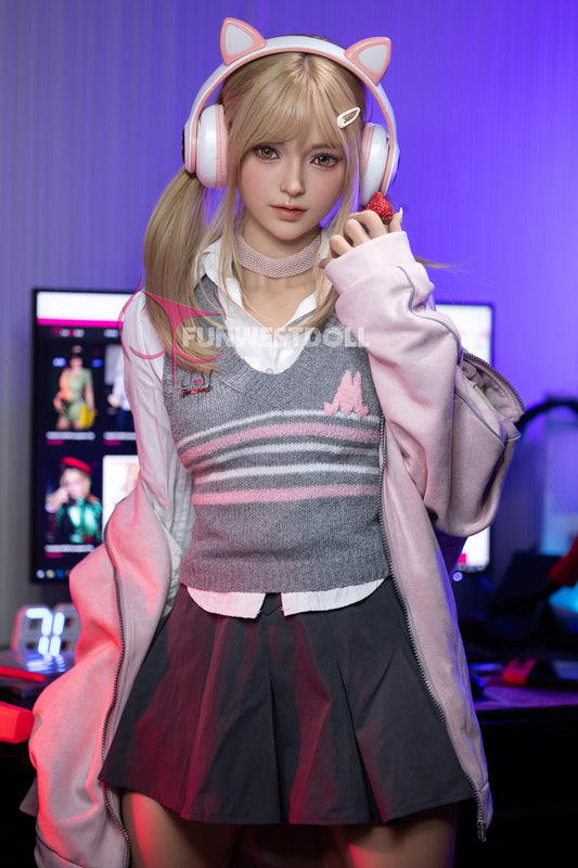 159cm small breast A cup sex doll e-sports girl game sex doll