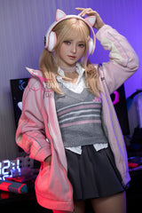 159cm small breast A cup sex doll e-sports girl game sex doll