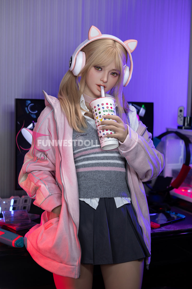 159cm small breast A cup sex doll e-sports girl game sex doll